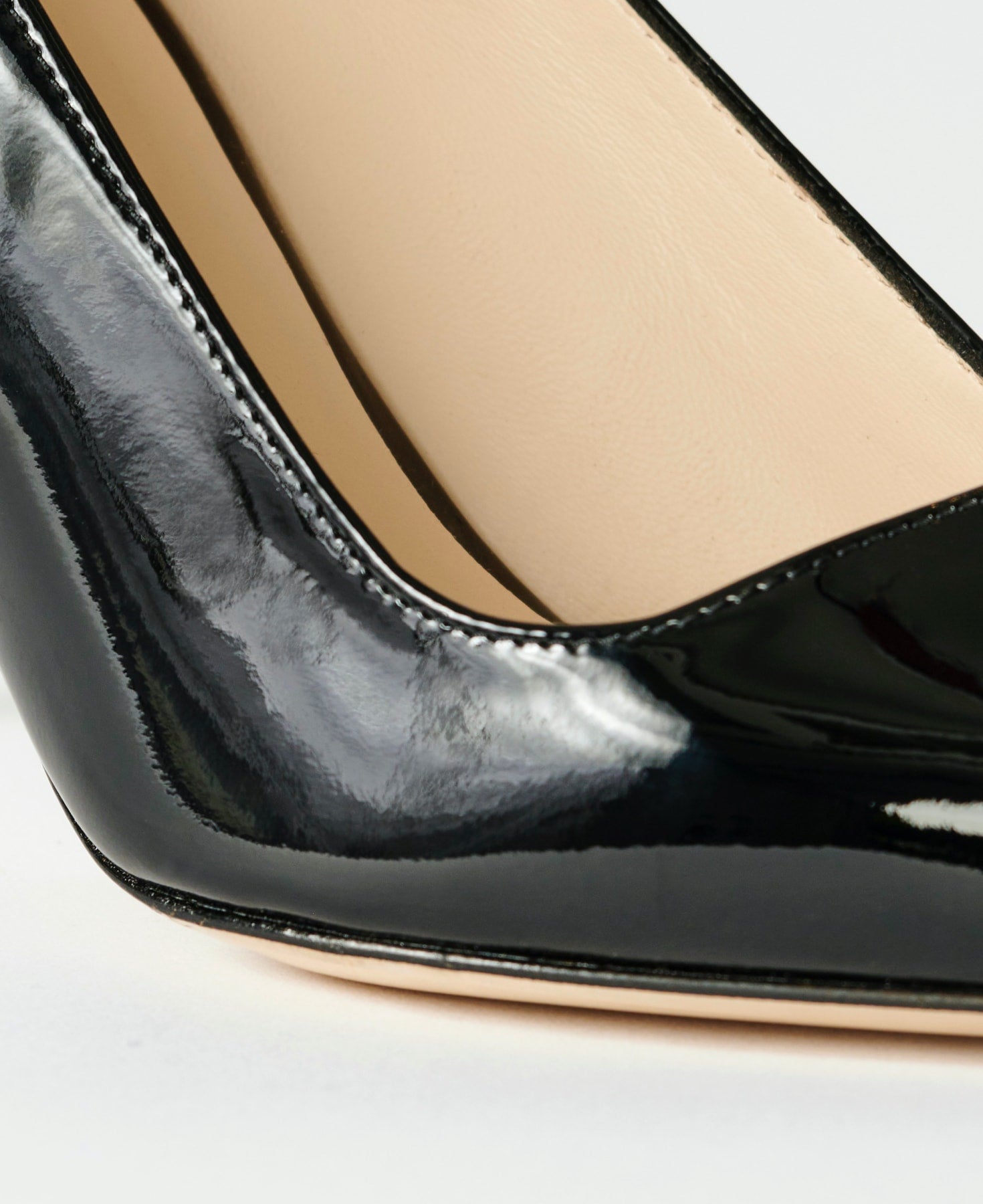 BLACK PATENT-fmajor comfortable designer heels